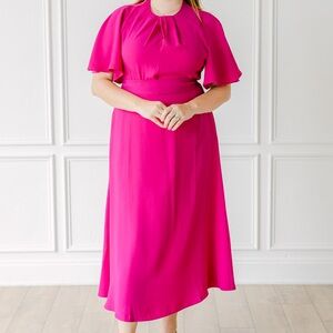 Pearl by Lela Rose Midi Dress 16